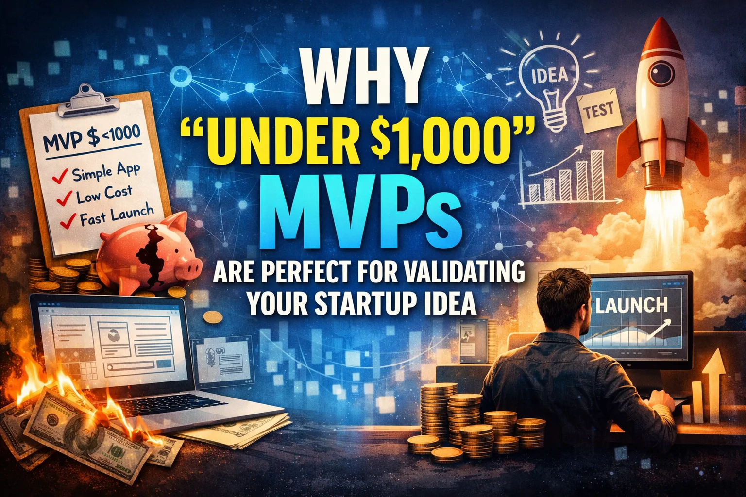 Why “Under $1,000” MVPs Are Perfect for Validating Your Startup Idea